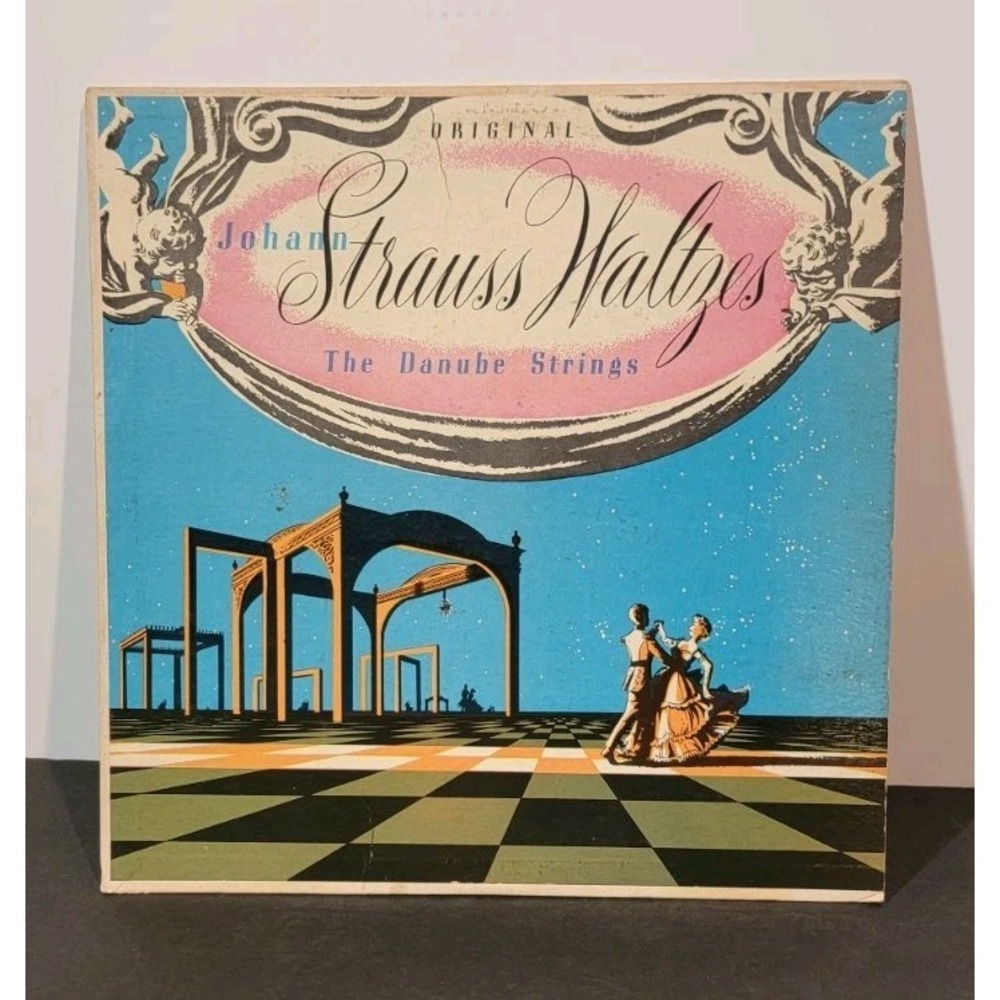 Johann Strauss Waltzes - The Danube‎ Strings Vinyl Record Album LP